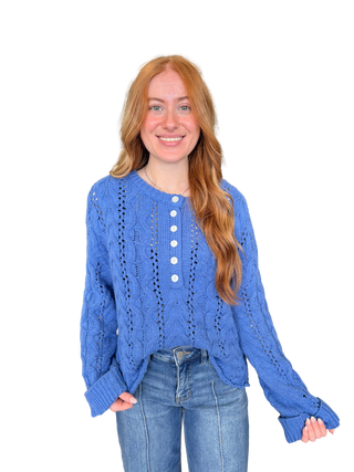 Cable Knit Sweater Top