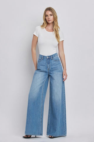 VERVET SUPER HIGH RISE WIDE LEG