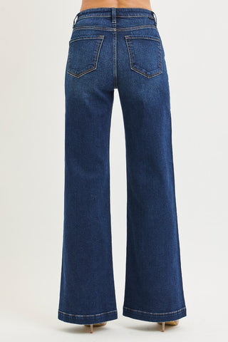 High Rise Wide Leg Jeans