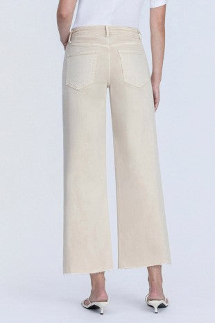 White Swan High Rise Crop Wide Leg