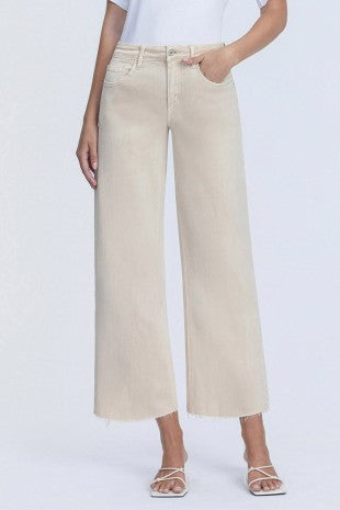 White Swan High Rise Crop Wide Leg