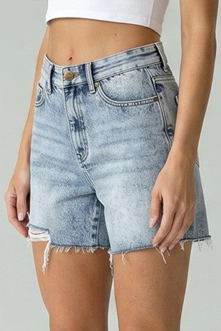 High Rise Slim Short