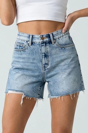 High Rise Slim Short