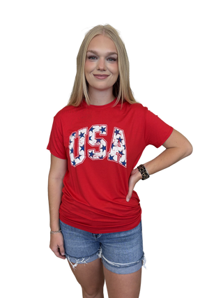 "USA" Star Americana Graphic Tee