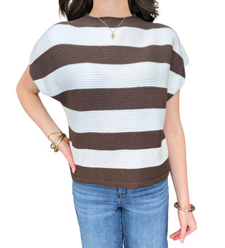 Striped Knitted Top