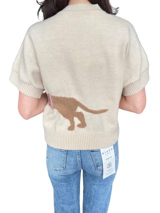 Short Sleeve Puppy Dog Sweater