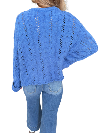 Cable Knit Sweater Top