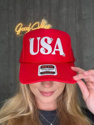 "USA" Trucker Hat