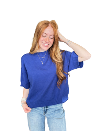 Relaxed Crew Neck Sweater