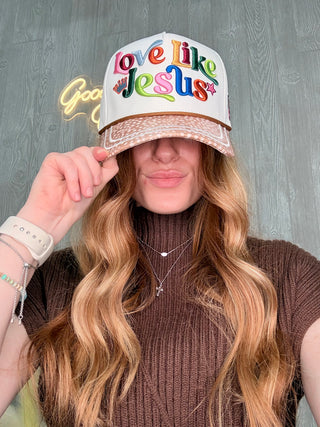 Poppy & Pine Love Like Jesus Hat