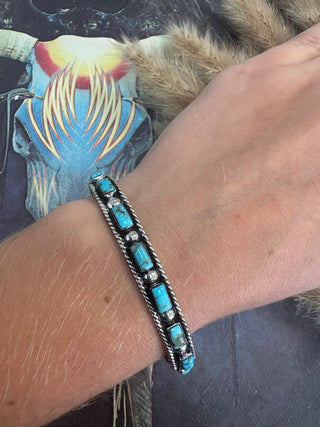 Sterling Silver Multi Stone Bracelet