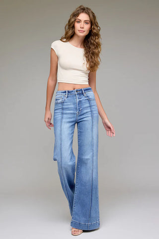 Medium Light Pinktuck Jeans