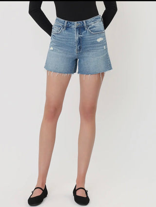 Super High Rise A Line Shorts