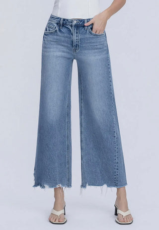 High Rise Wide Leg Jeans