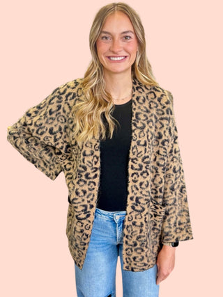 Leopard Oversized Cardigan