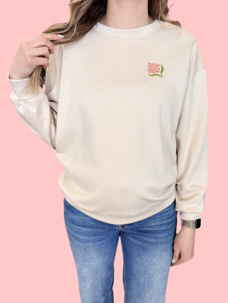 "Do Not Worry" Ultra Comfy Pullover Sweatshirt