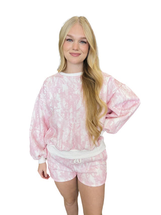 Woodland Camo Crewneck Set