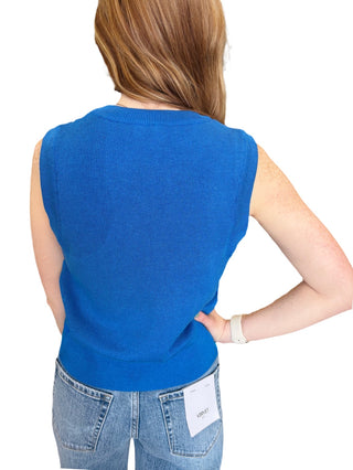 Sleeveless Twist Front Top