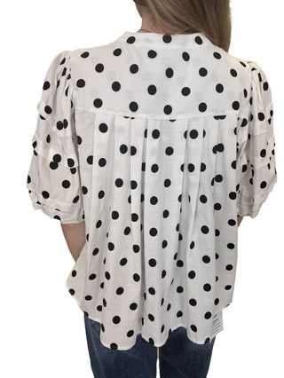 Brynlee Polka Dot Shirt