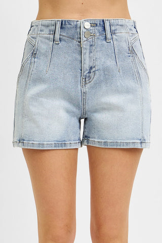 High Rise Western Shorts