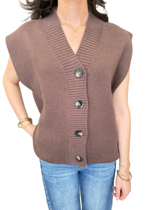 Cardigan Sweater Vest