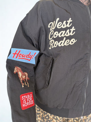 Black West League Varsity Love Bomber
