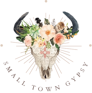 Main logo, Small Town Gypsy Amarillo Texas